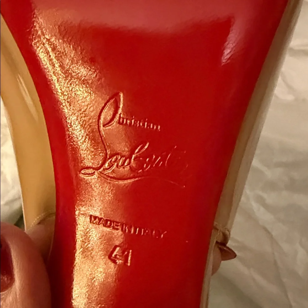 Christian Louboutin Nude Heels - Picture 11 of 15